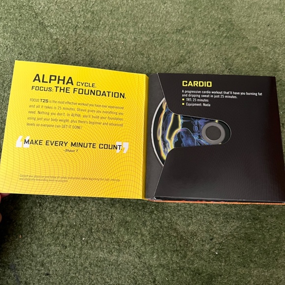 Focus T25 Get It Done DVD Set Alpha Beta 9 DVD Disc Set Exercise Cardio Fitness - Picture 4 of 15